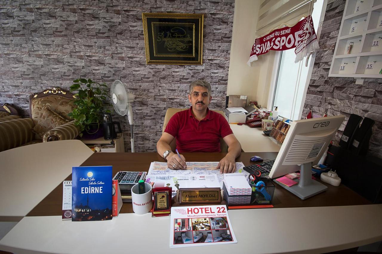 Otel 22 Edirne Eksteriør bilde